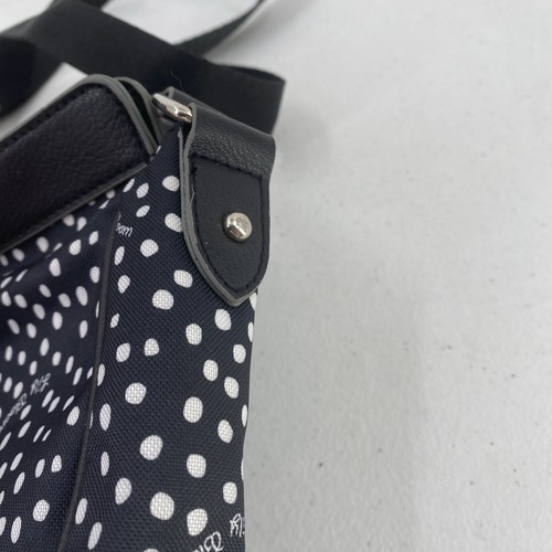 Lily Bloom Jamie Mini Crossbody Bag Polka Dot Black With Tag ECO Recycled - Picture 8 of 11