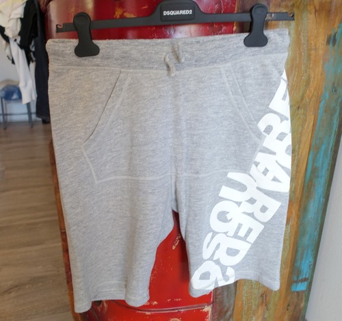 DSQUARED2 SHORTS 16Y grey white logo 16 y kids pant d2 dsquared 2 short - Bild 5 von 9