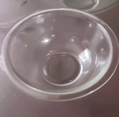Set of 4Pyrex/Corning,Clear Glass Nesting BowlsOven/Microwave 322 323 325 326 - Picture 2 of 9