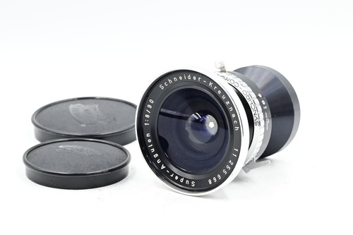 Schneider 90mm f8 Super-Angulon Lens w/ Synchro-Compur Shutter #668