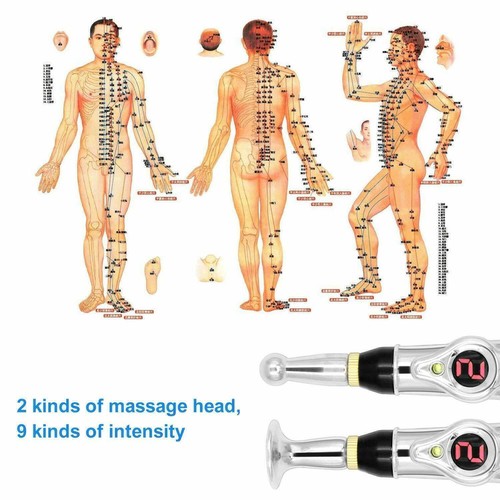 Elektrischer Meridian-Massager – Akupunktur-Stift für Körpertherapie &Wellness - Bild 6 von 12
