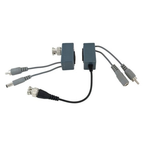 20 Pairs CCTV BNC Video Power Audio Balun Cable Connector For Cat5 Cat6 Cable - Picture 2 of 4
