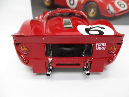 AT755 GMP 1/18 FERRARI 330 P4 #6 ROUGE REF G1804101 EdL - Imagen 14 de 20