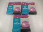 Delta Small Fabrics Bins Polka Dot Small Toys Makeup Hair Accessories (Lot of 3)