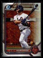 2022 BOWMAN CHROME REFRACTOR 1ST BDC-47 Kevin Parada New York Mets