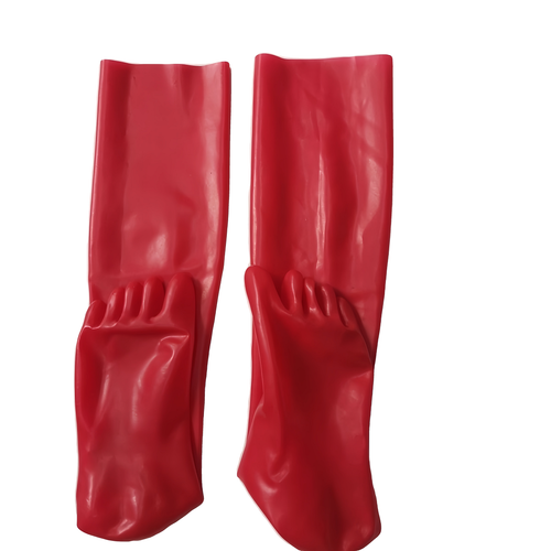 Latex Five-finger Socks, Mid-tube Socks, One-step Molding - Picture 2 of 7