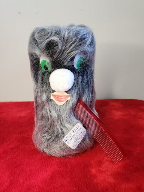 Vintage Wooly Bully Spray Can Cover and Combing Toy. Rare Vintage Wooly Bully Spray Can Cover and Combing Toy. Rare