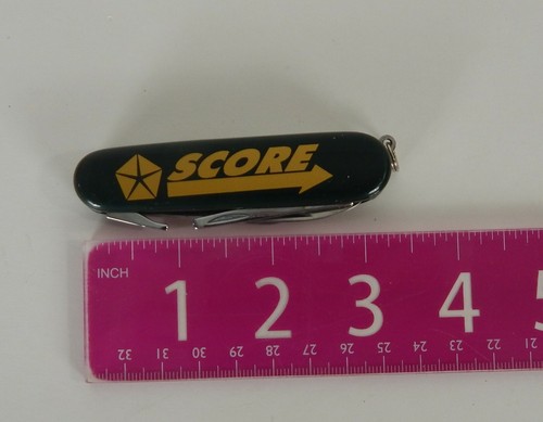 Chrysler Corporation Pentastar "Score" Green Pocket Knife Promotion - Picture 4 of 4