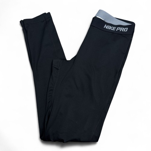 Nike Pro Compression Leggings Mens Size Medium Black Athleisure Activewear