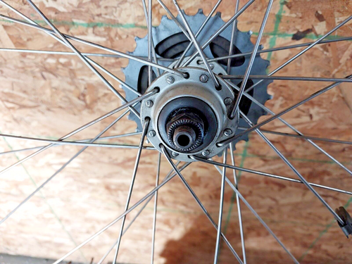 Shimano 105/RX100 700c Road Bike Wheel Set Freehub OLW130/100 7SPD Fast Shipping - Picture 9 of 13