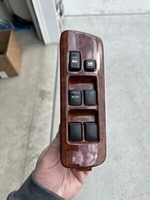 2001-07 Toyota Highlander Master Power Window Switch OEM Wood Grain 84040-48122