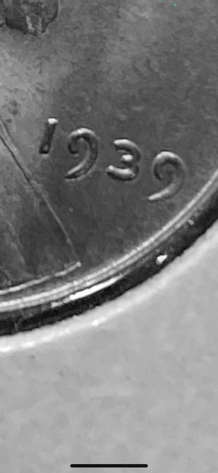 1939  Ddo Lincoln Cent - Image 4 of 4