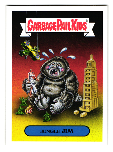 Jungle Jim 2019 Garbage Pail Kids Horror-Ible King Kong Sticker