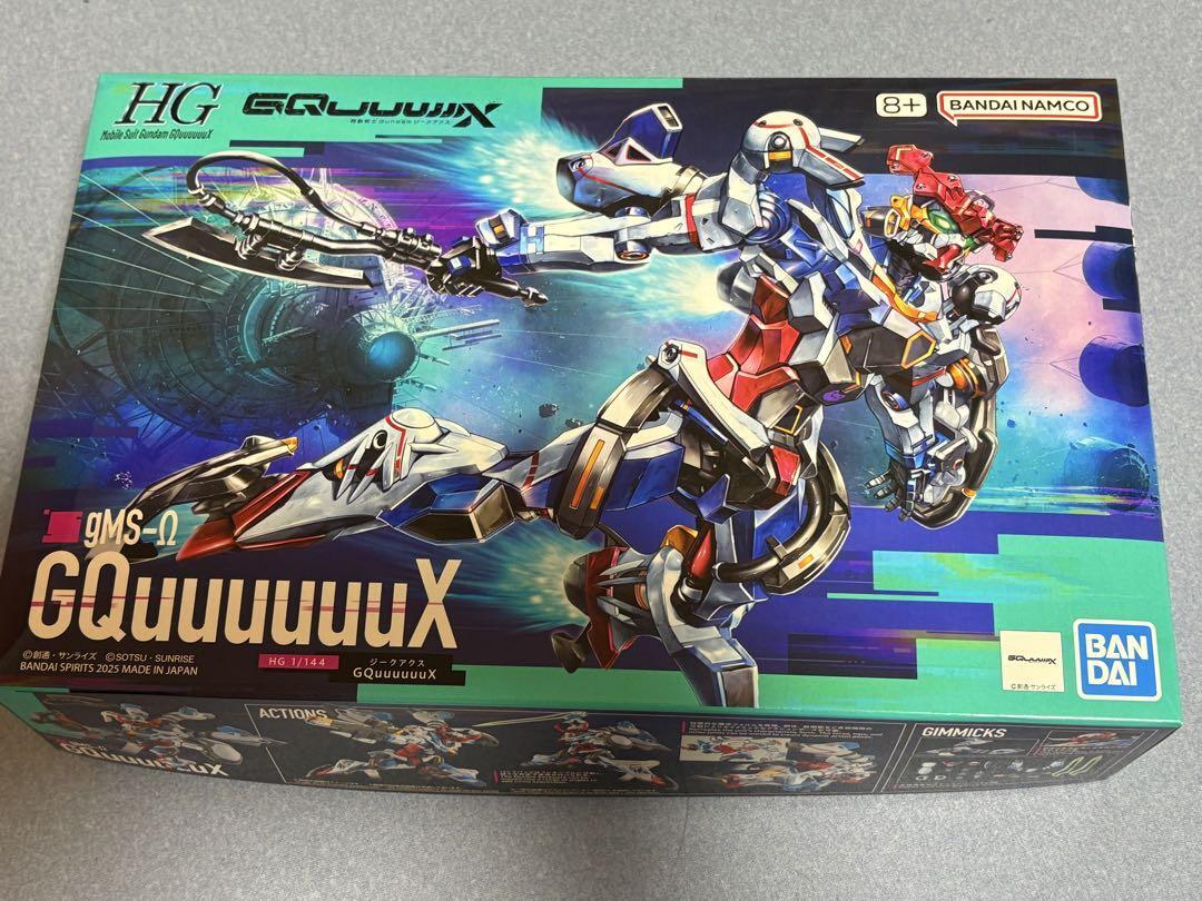 HG 1/144 Mobile Suit Gundam GQuuuuuuX Plastic Model BANDAI