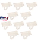 New Clear Plastic Drop Ceiling Easy Hooks with Hinge Grid Ceiling Hanger Hanging