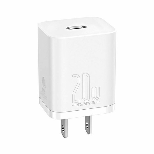 Baseus 20W PD USB-C Fast Charger Type C Adapter for iPhone 12 13 14 Pro Max - Picture 15 of 18