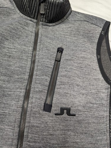 CHALECO DE GOLF HÍBRIDO J Lindeberg Regal Techno Chaqueta Acolchada Para Hombre Grande Gris Jersey - Imagen 7 de 11