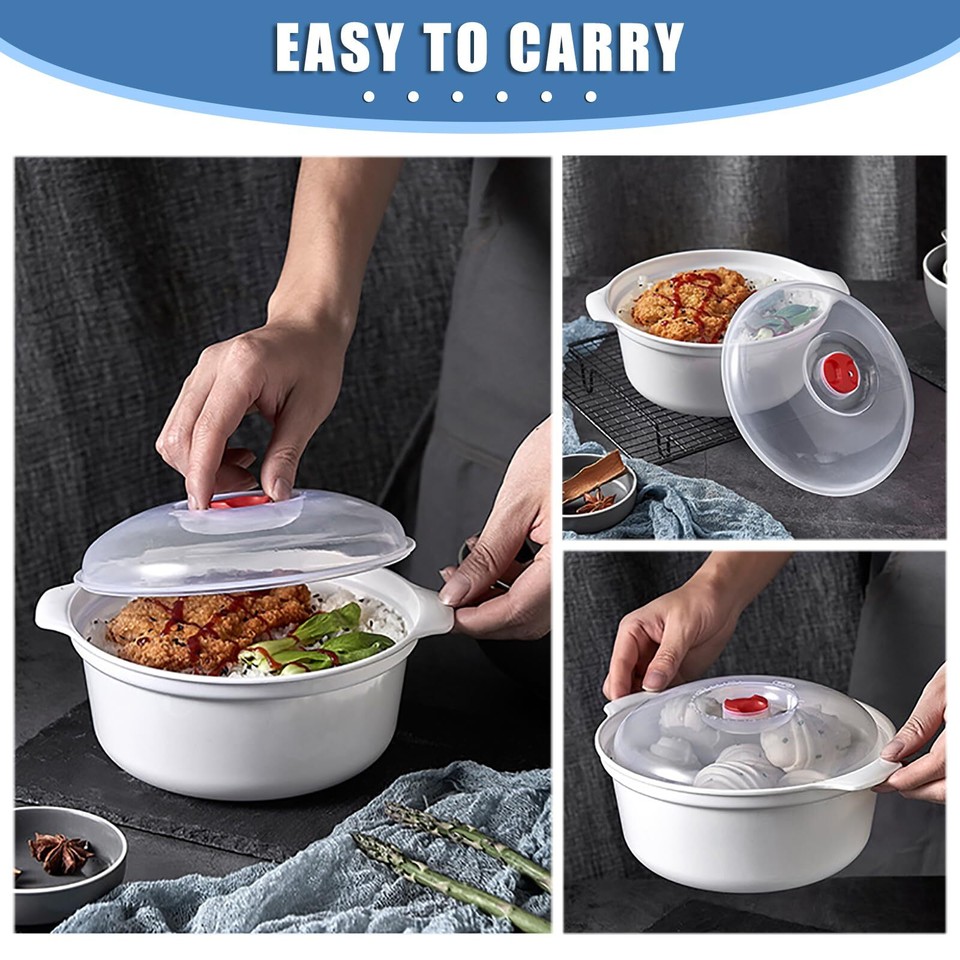 Microwave Bowls with Lids Plastic Mixing Bowls Microwave Safe Bowls