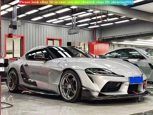 Cubierta de embellecedor de puerta de fibra de carbono para Toyota GR Supra A90 A91 2019-2022 - Imagen 6 de 18