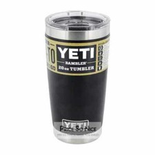 YETI Black 20 Oz Rambler with MagSlider Lid - Charcoal