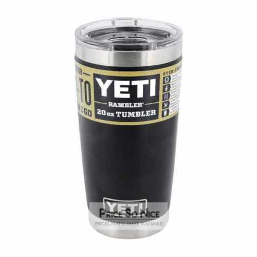 Baltimore Ravens YETI Laser Engraved Colster, 20 or 30 oz Black Tumbler