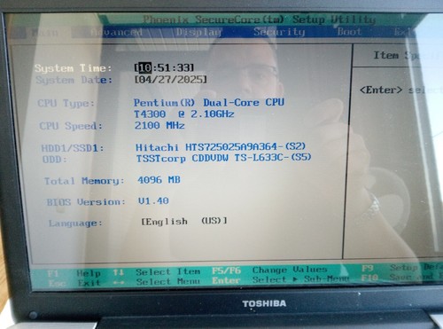 Laptop Toshiba L500 mit Windows 10 - Bild 4 von 7