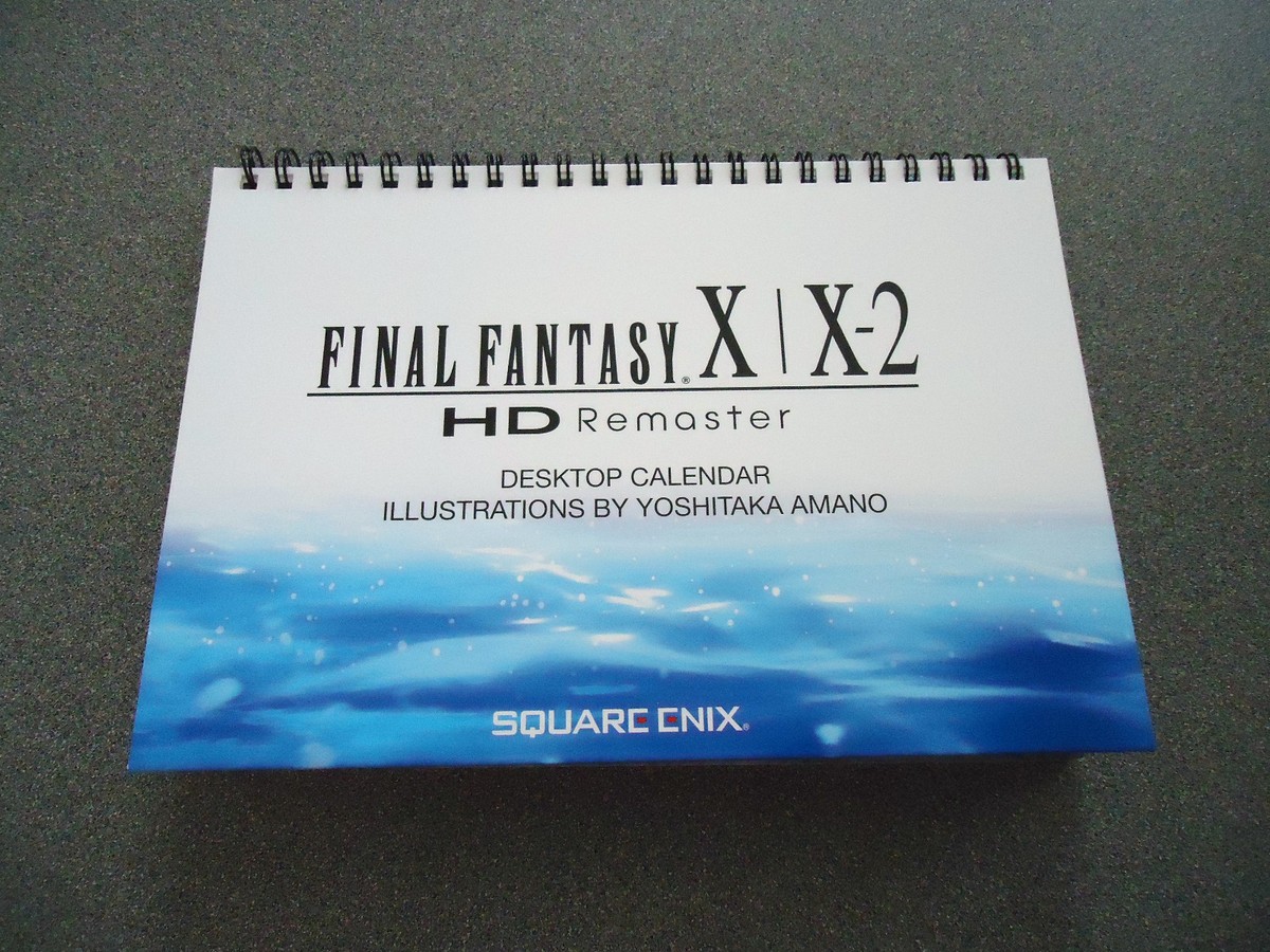 ファイナルファンタジーX-2 カレンダー　2003-2004 ファイナルファンタジーX-2 カレンダー 2003-2004 ファイナル