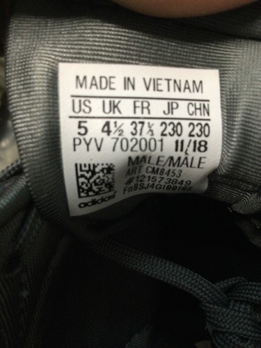 NEW Adidas Futurepacer Ash Gray Carbon Leather Shoes Mens Boost Sneaker CM8453 - Picture 4 of 4