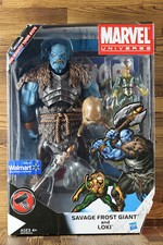2010 Marvel Universe SAVAGE FROST GIANT & LOKI Walmart Exclusive
