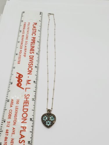Vintage Sterling Silver 925 Pendant Necklace (85) - Picture 9 of 10