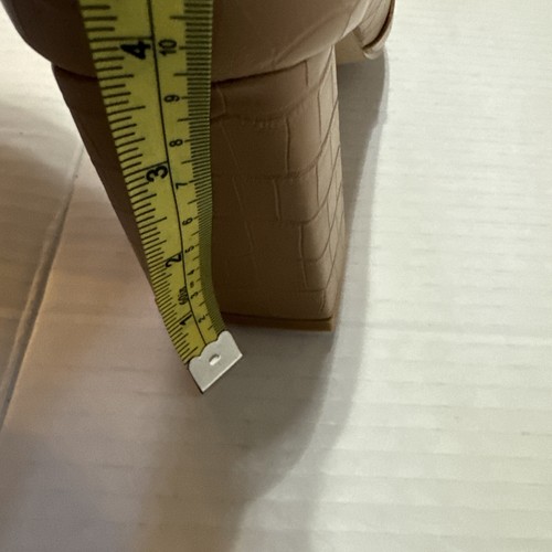 Billini Elanor Tall Boots Light Camel Crocodile B1287 Size 6 - Picture 19 of 19