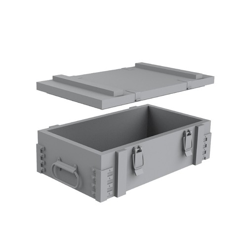 SSMODEL SSG003 1/35 1/72 1/144Scene Model Soldier Accessories Gun Box - Picture 2 of 2