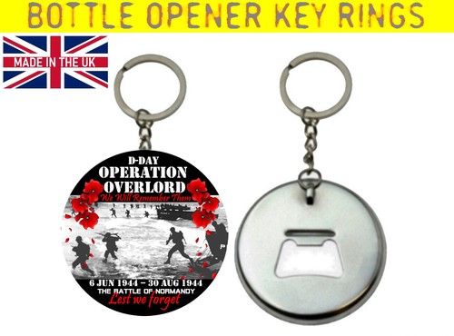 Poppy Operation Overlord Battle of Normandy D-Day Landings LEST WE FORGET Badge - Picture 4 of 4