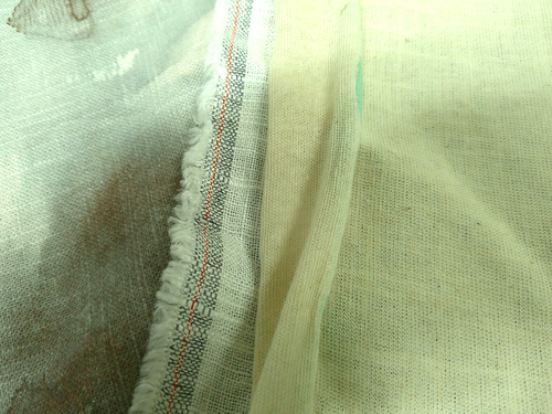 Kravat/Lee Jofa Printed Watercolor Linen Contract BBJ La Tavola Santa Rosa 4 Yds - Picture 5 of 5