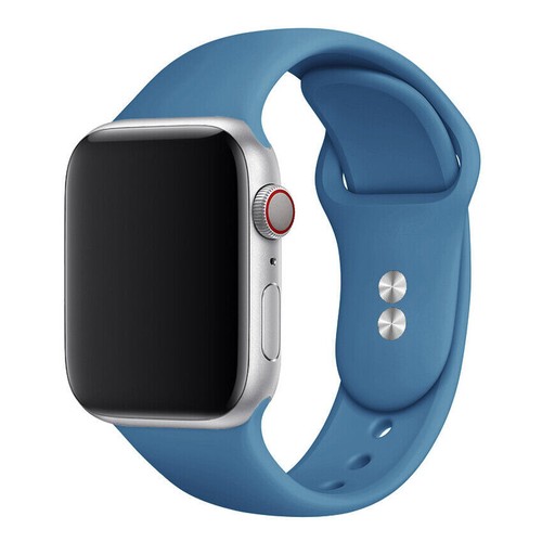 Watch Band Strap For Apple Watch 8 7 6 5 4 3 SE Series Sport 41/49mm Silicone - Picture 19 of 73