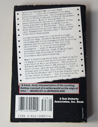 LIFE ON THE BORDER (Borderlands Anthology ~ TOR 1991) - Bild 2 von 5