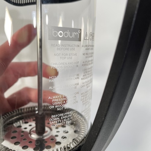 Bodum Brazil 12oz Black French Press - CLEAN - Picture 10 of 10