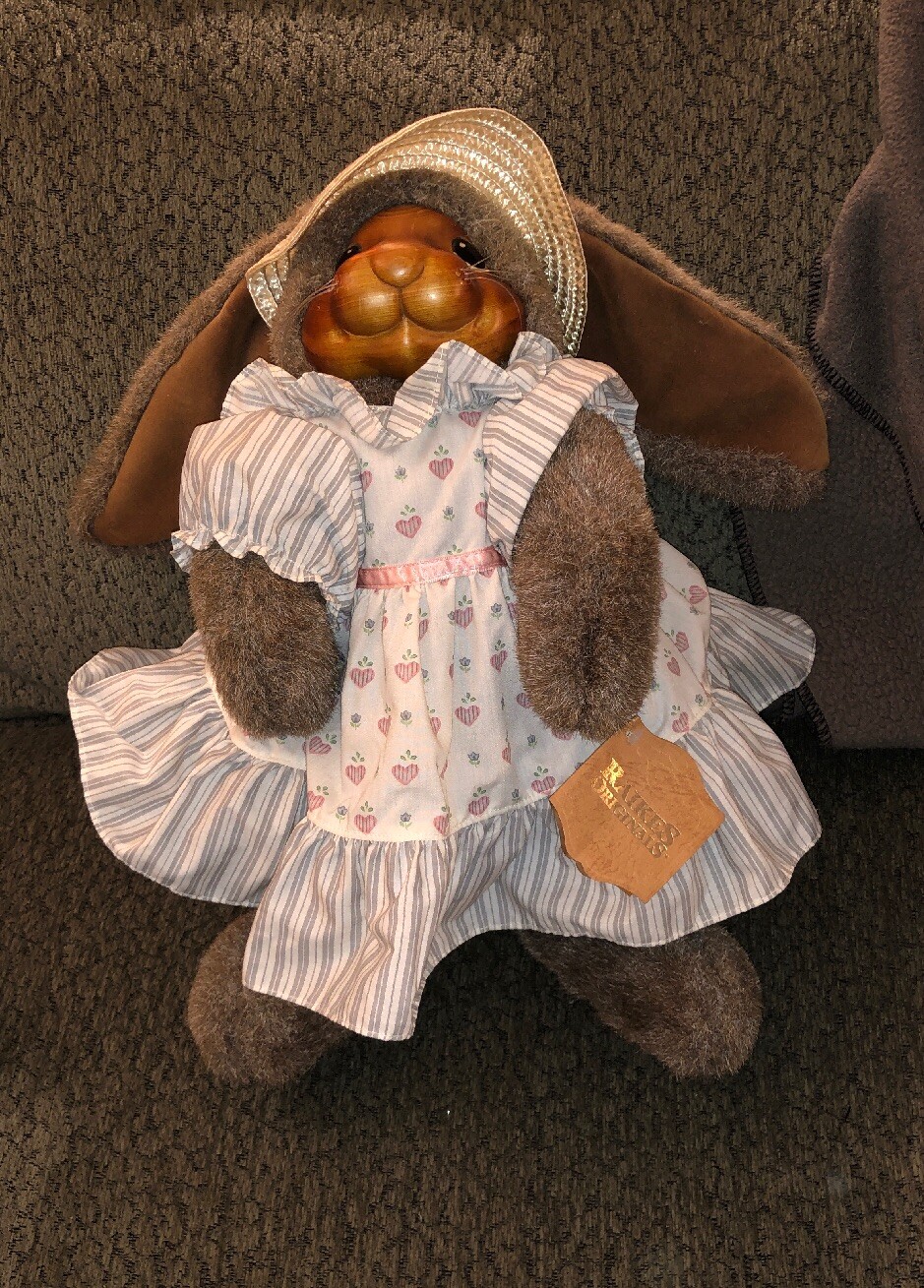 Robert Raikes Bear Jill Bunny Rabbit No 1 of 5000 RARE Signed Robert Raikes Bear Jill Bunny Rabbit No 1 of 5000 RARE Signed