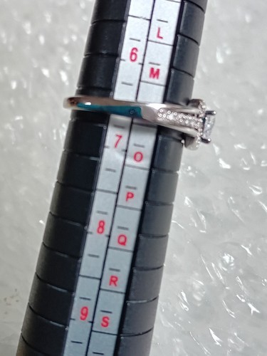 Schöner silberner Mutter-Tochter-Ring, Größe N, NEU OHNE ETIKETT, GESCHENKVERPACKUNG - Bild 7 von 7
