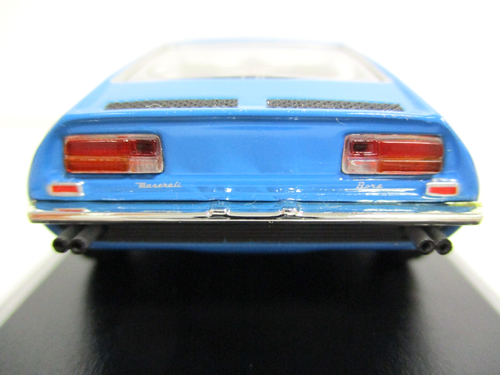 PAUL'S MODEL ART / MINICHAMPS - 1972 MASERATI BORA (BLUE) - 1/43 - Picture 8 of 18