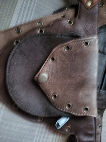 Vintage Small Leather Traders Belt - Picture 3 of 4