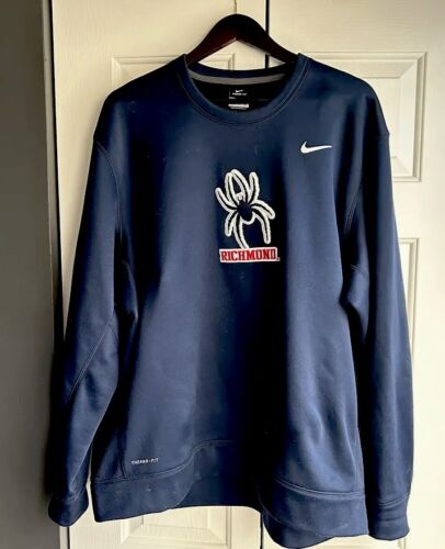 University of Richmond Nike Therma-Fit Sweatshirt NCAA XXL Spiders Basketball - Picture 1 of 7