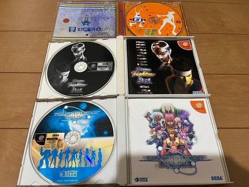 SEGA DreamCast Console (HKT-3000) & Controller with 3 Game Japanese 0609 - Picture 6 of 19