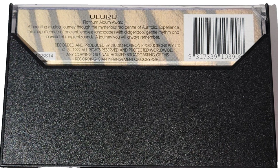 Uluru by Tony O'Connor (Cassette, 1992) Studio Horizon Productions  Pre-Owned Foto 2 de 3