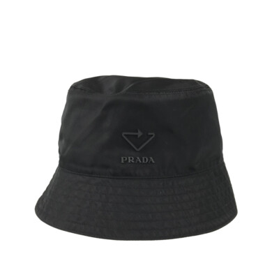 帽子・その他 PRADA HAT (1HC1372CXP F0770) Natural Linen Blend Bucket Hat | PRADA