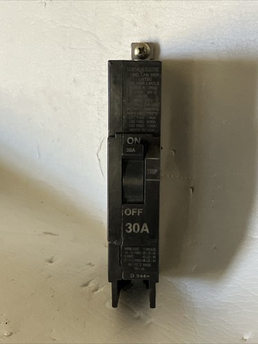 GE TEY130 BOLT-ON BREAKER SINGLE POLE 30 AMP 277 VOLT - Picture 17 of 20