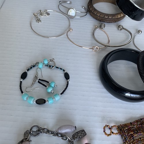 35 Lotto Braccialetti Braccialetti Fibbia Strass Vintage To Mod Tono Oro - Foto 7 di 9