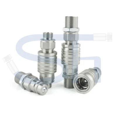 MARKENLOS Hydraulik Kupplung Stecker Muffe Dose BG3 Standard Schnellkupplung Steckkupplung