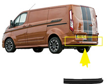 Rear Bumper Ford Transit Custom 2012-2024 Templates To Drill 2 Sensor Holes