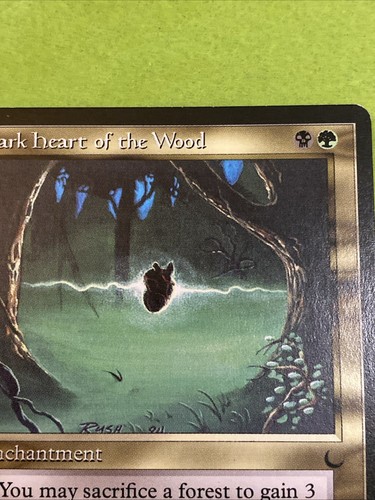 Vintage 1994 Dark Heart Of The Wood MTG Pack Fresh - Bild 2 von 5